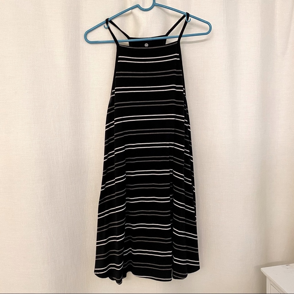 Juniors Striped Swing Dress